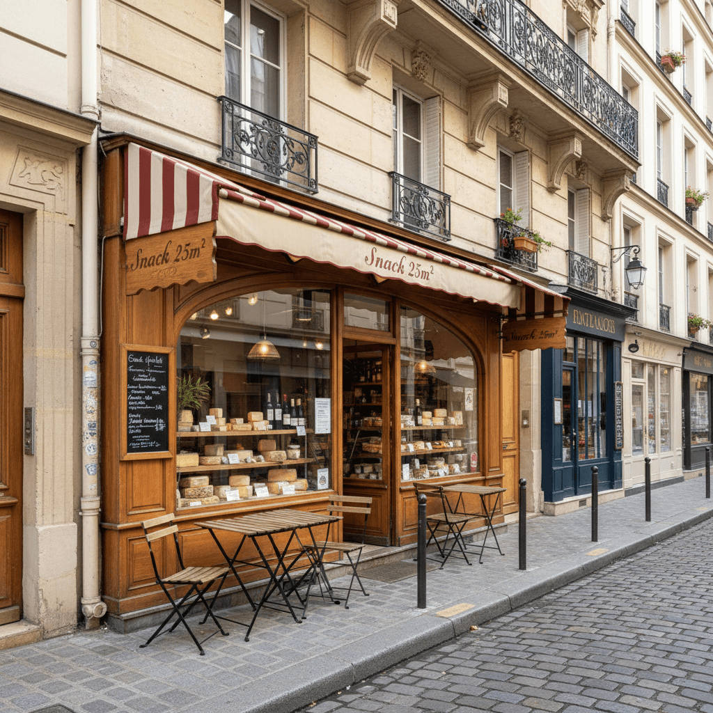 Snack 25m² à Paris