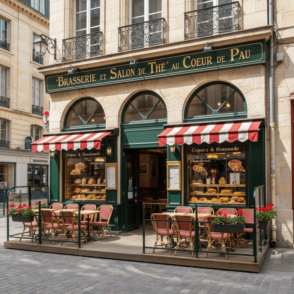 Bar-brasserie à Pau : terrasse - licence IV - Image 1