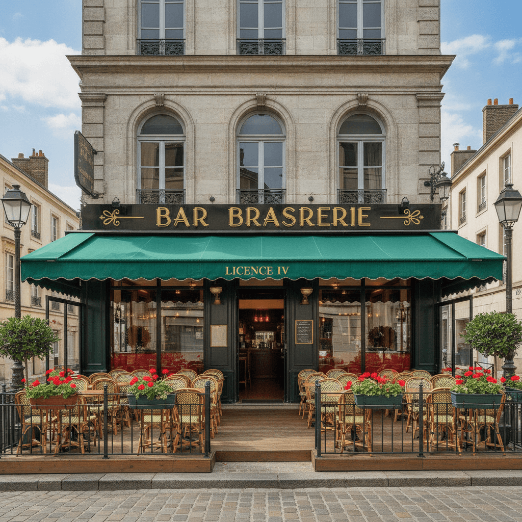 Bar-brasserie 160m² à Chalon-Sur-Saône : terrasse - licence IV - Image 1