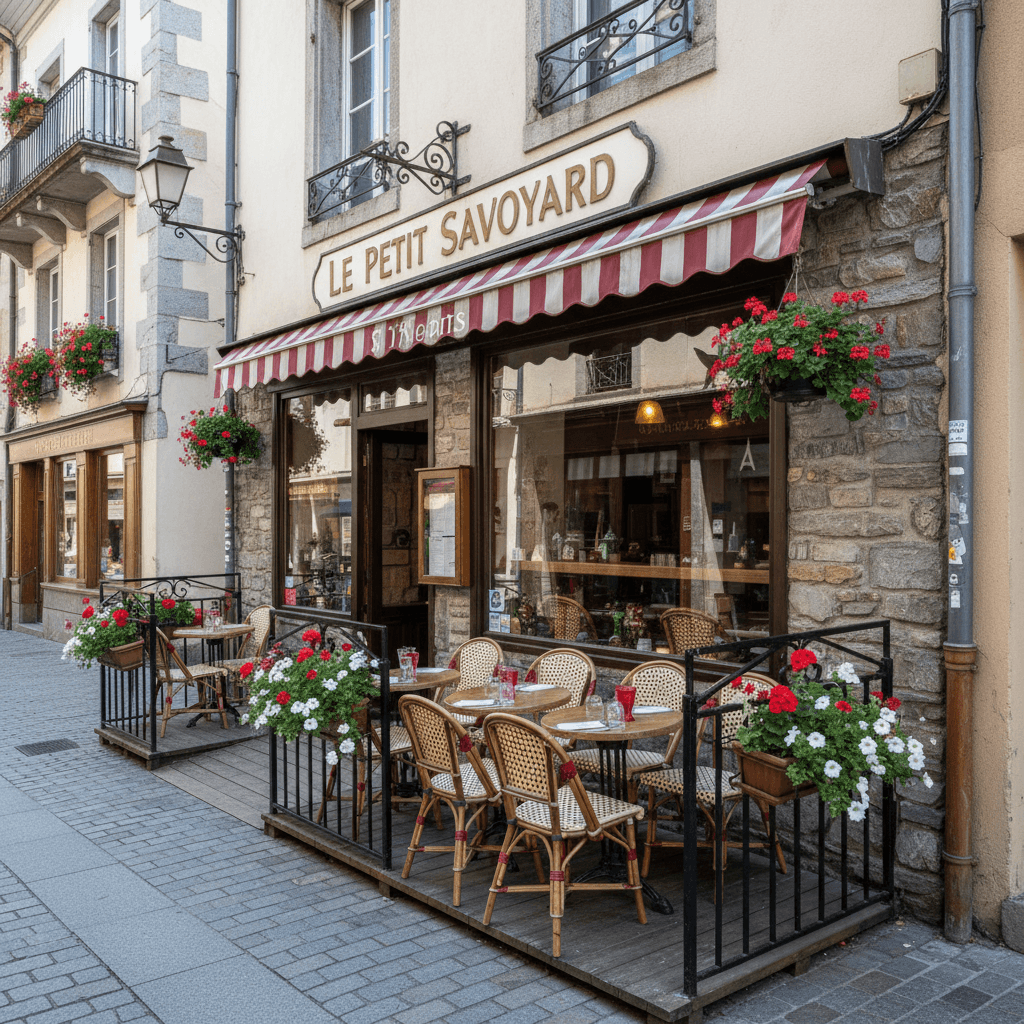 Restaurant 70m² à Annecy : cuisine équipée - Image 1