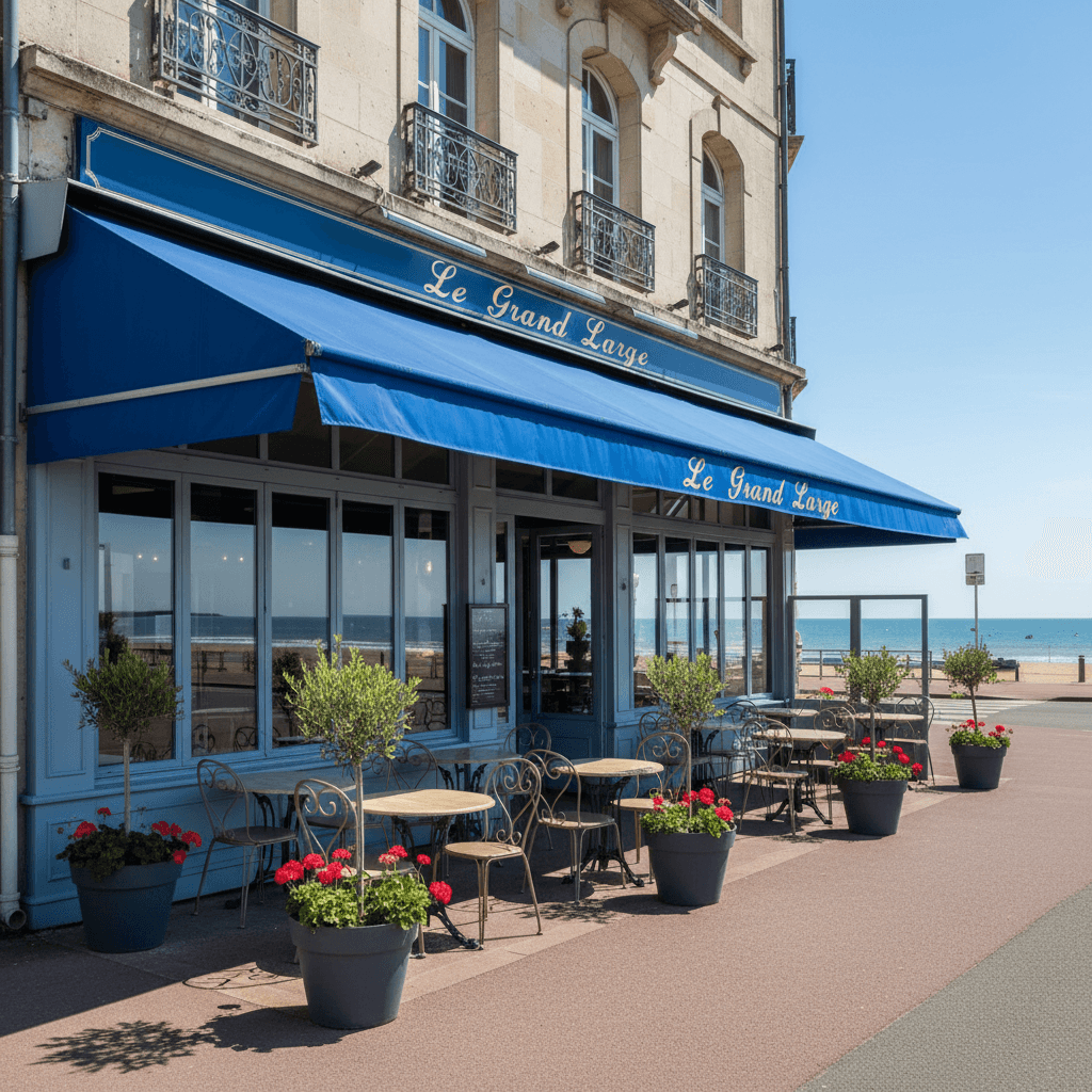 Restaurant 410m² à Saint-Gilles-Croix-De-Vie : terrasse - licence IV - Image 1
