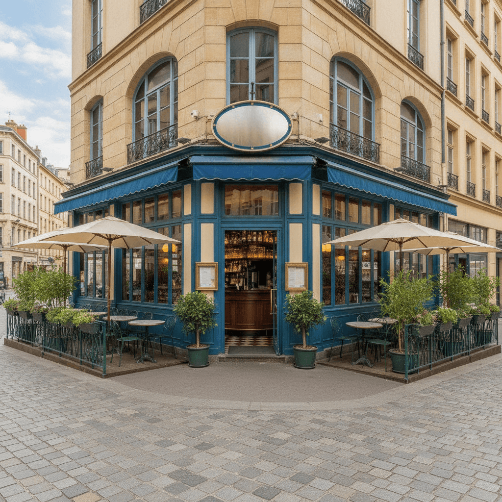 Bar-brasserie 80m² à Lyon : terrasse - licence IV