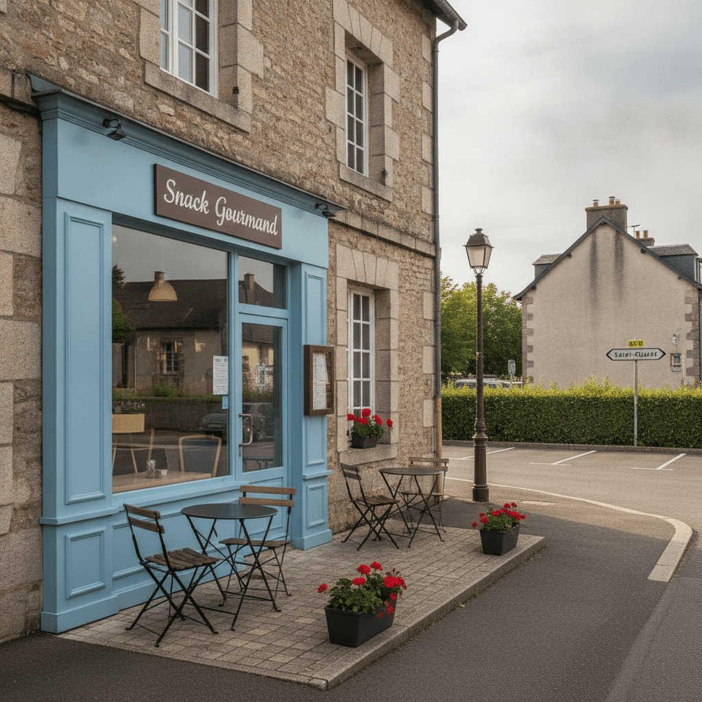Snack 104m² à Saint-Claude : cuisine équipée - parking