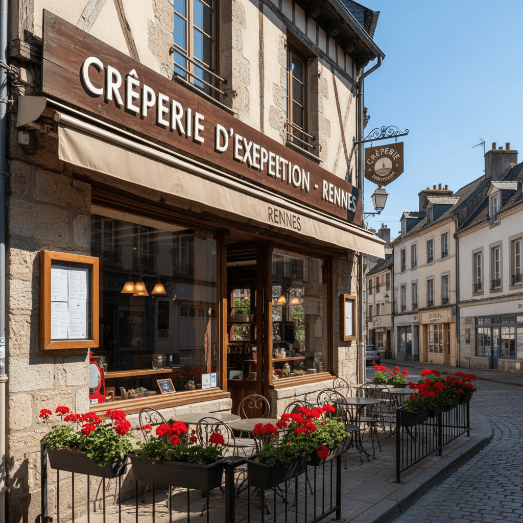 Restaurant à Rennes : terrasse