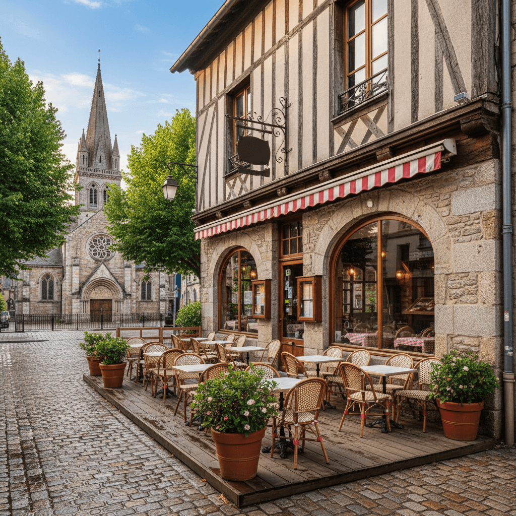Restaurant à Rennes : terrasse - extraction