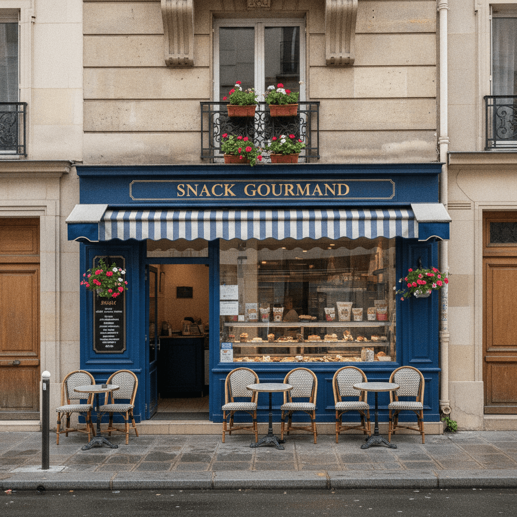 Snack 8 couverts à Paris