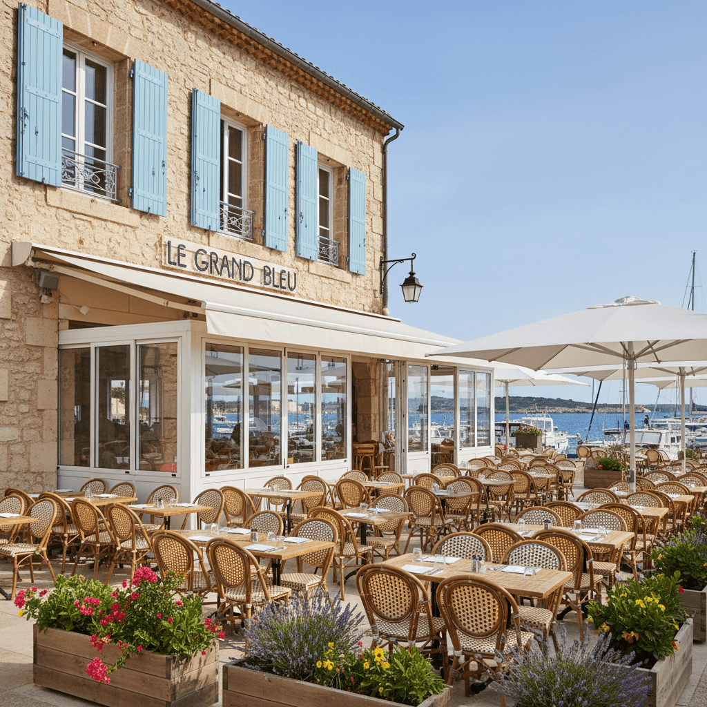 Restaurant 83m² à Marseille : terrasse - licence IV - Image 1