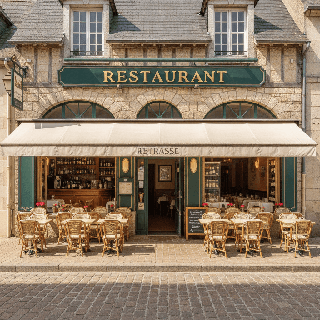 Restaurant 350m² à Barneville-Carteret : terrasse - licence IV - Image 1
