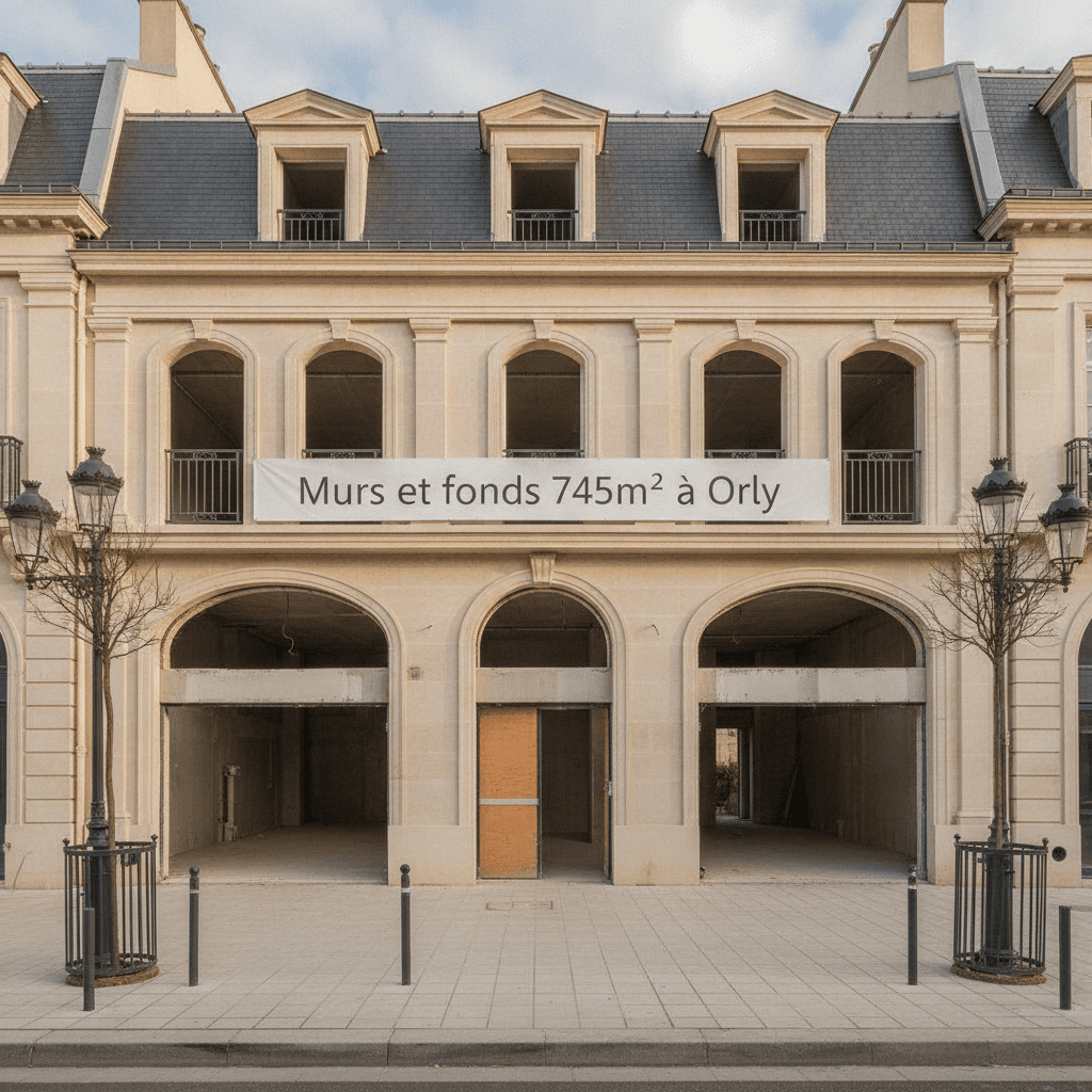 Murs et fonds 745m² à Orly - Image 1
