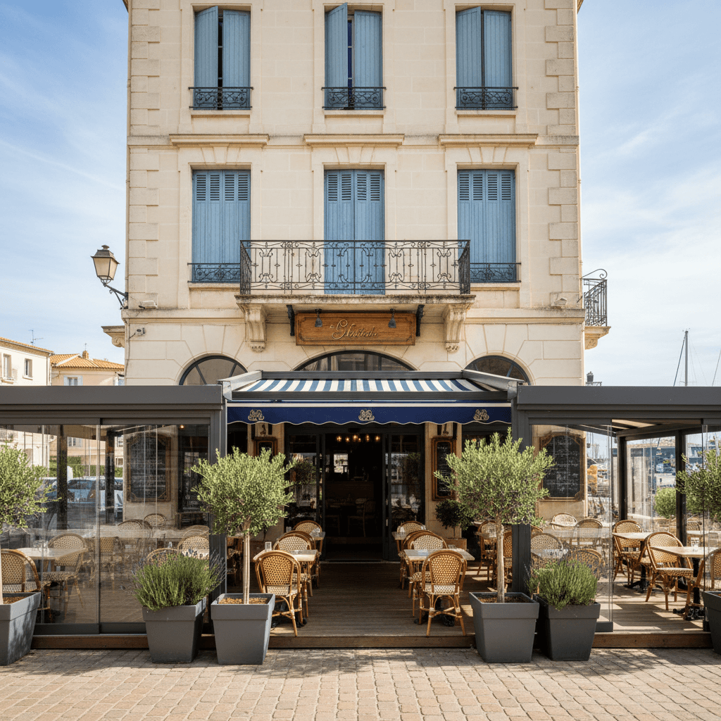 Restaurant 275m² à Fréjus : terrasse - licence IV - Image 1