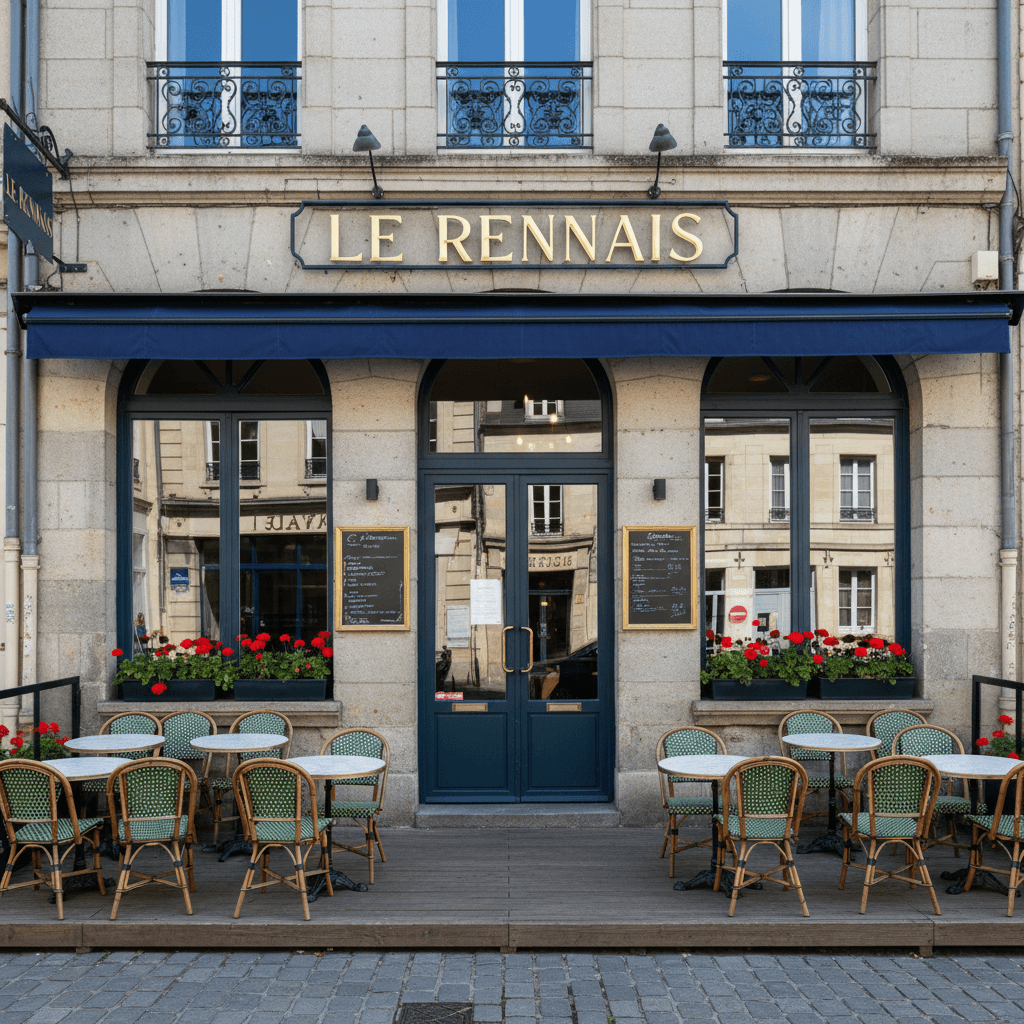 Bar-brasserie à Rennes : terrasse - licence IV