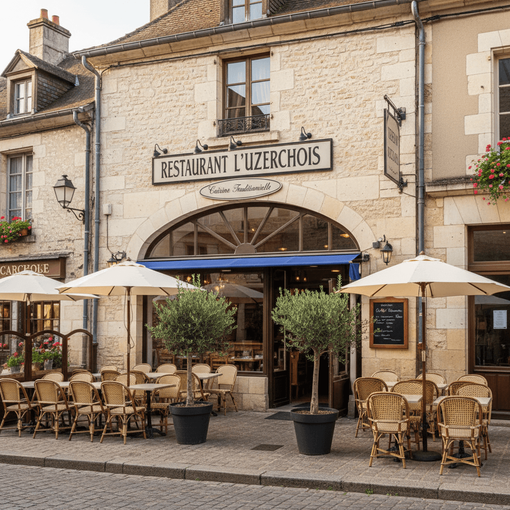 Restaurant 400m² à Uzerche : licence IV - extraction - Image 1