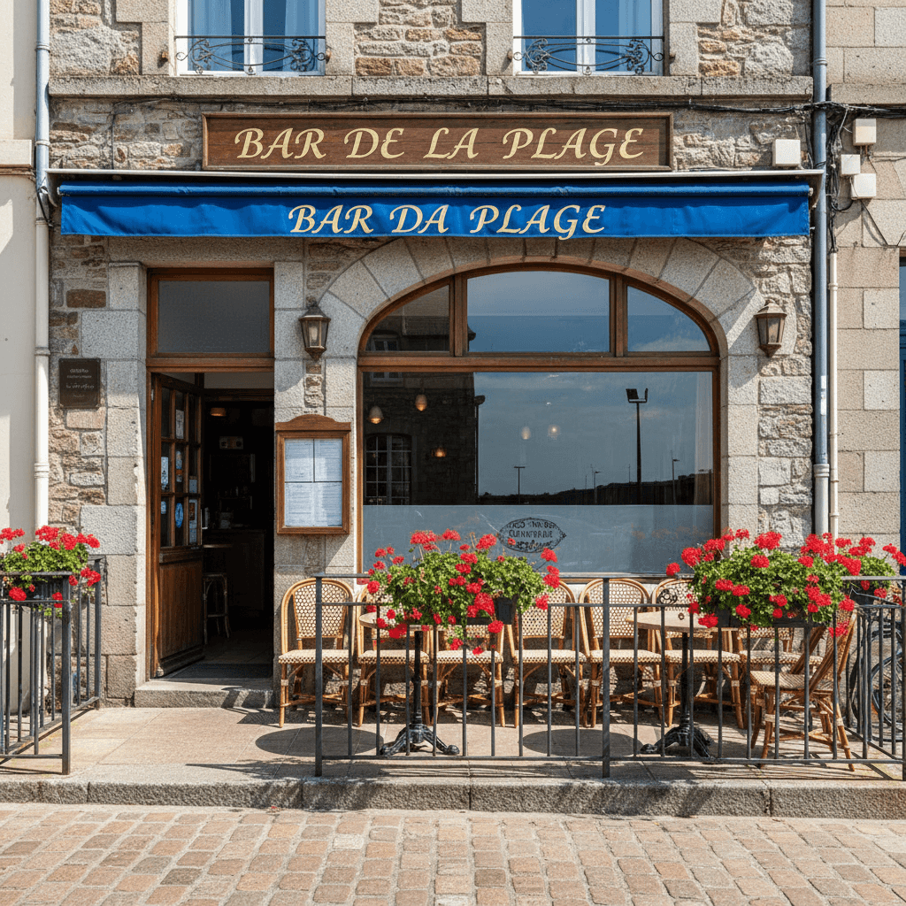 Bar-brasserie 100m² à Trégunc : terrasse - licence IV - Image 1