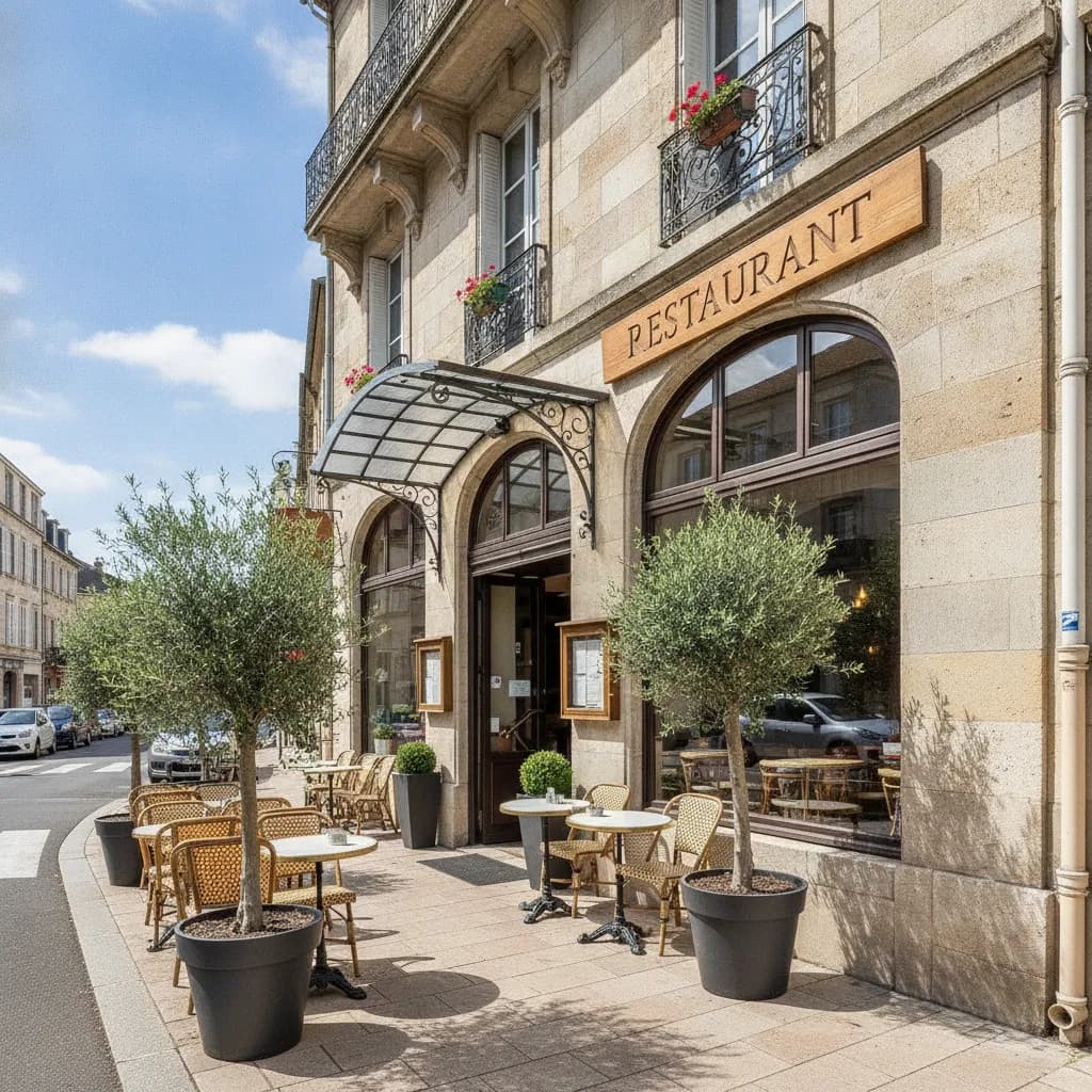 Restaurant 400m² à Saint-Pierre : licence IV - extraction - Image 1