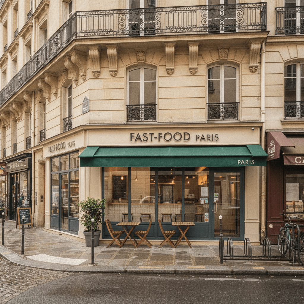 Fast-food 10 couverts à Paris - Image 1
