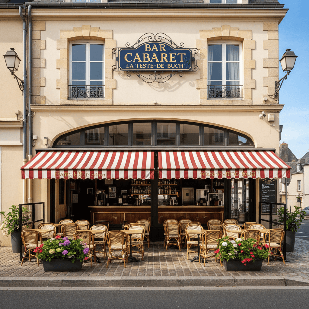 Bar-brasserie 310m² à La Teste-De-Buch : terrasse - licence IV - Image 1