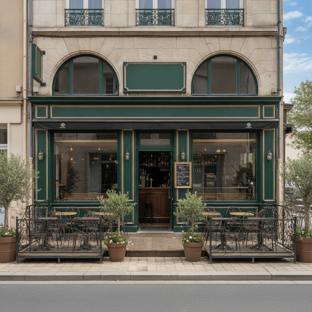 Bar-brasserie 180m² à Saint-Priest-en-Jarez : terrasse - licence IV - Image 1