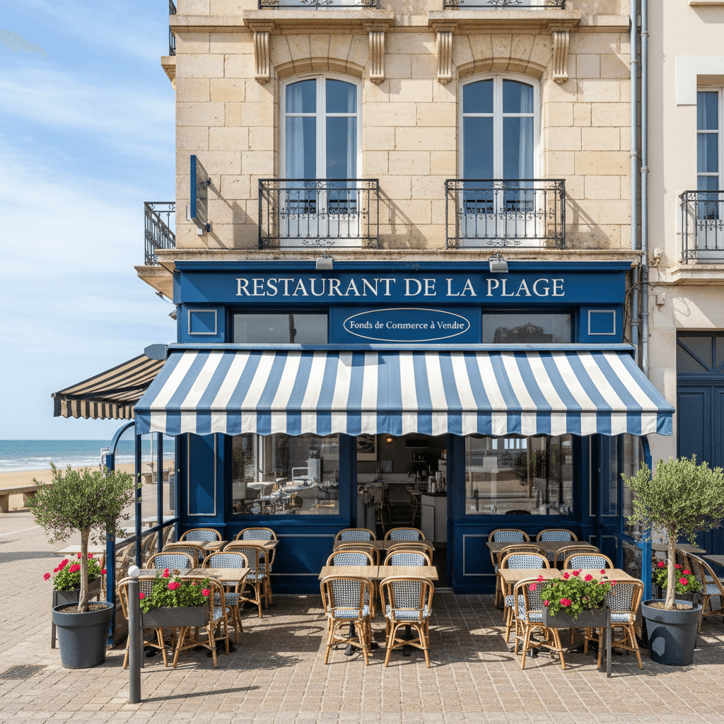 Restaurant à Les Sables-D'Olonne : terrasse - licence IV - Image 1