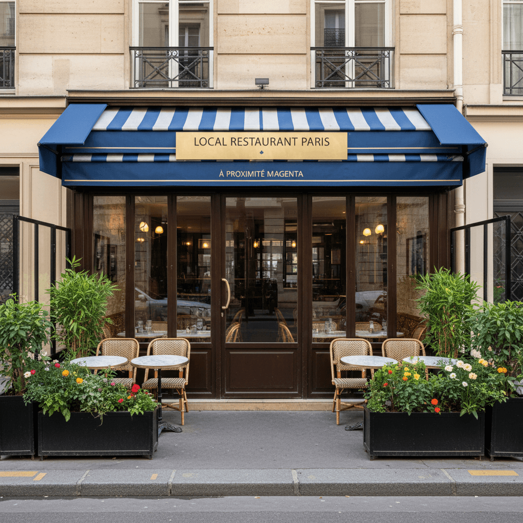 Local Restaurant Paris - 45 m² à Proximité Magenta - Image 1