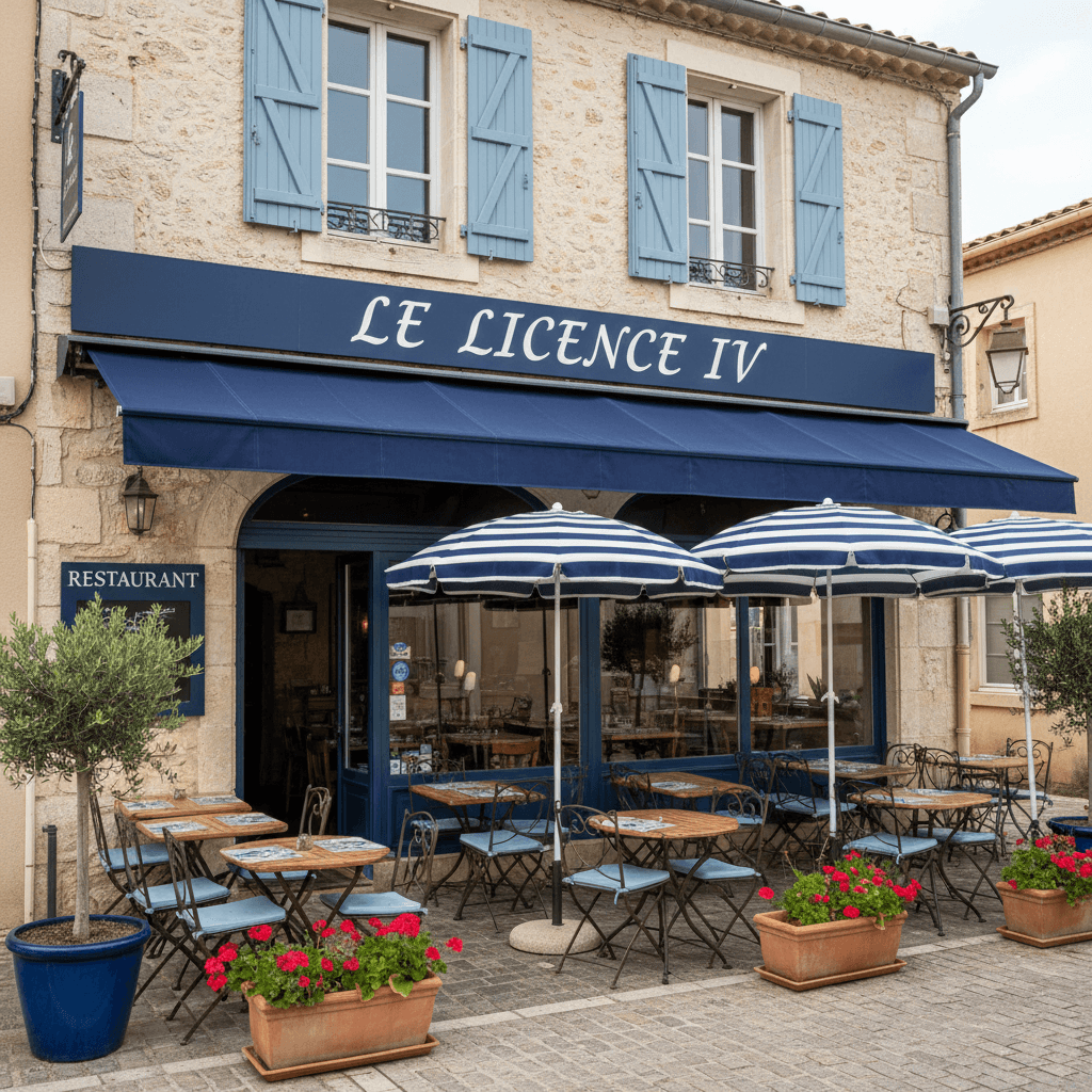 Restaurant à Saintes-Maries-De-La-Mer : terrasse - licence IV - Image 1