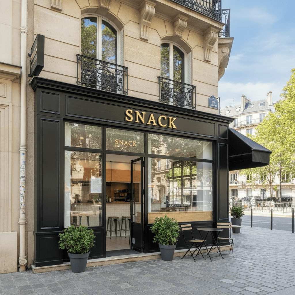 Snack 1 couverts à Neuilly-sur-Seine - Image 1