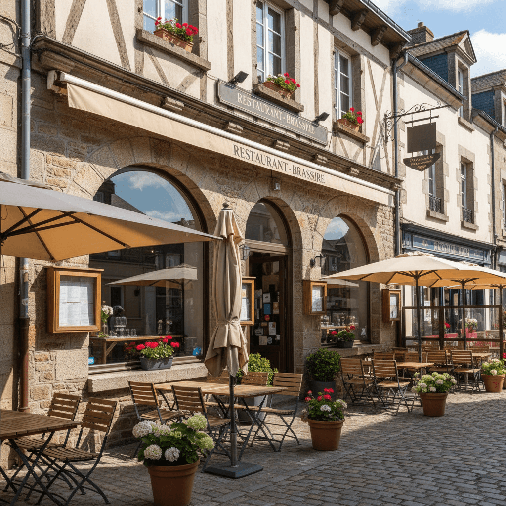 Restaurant à Vannes : terrasse - licence IV - Image 1