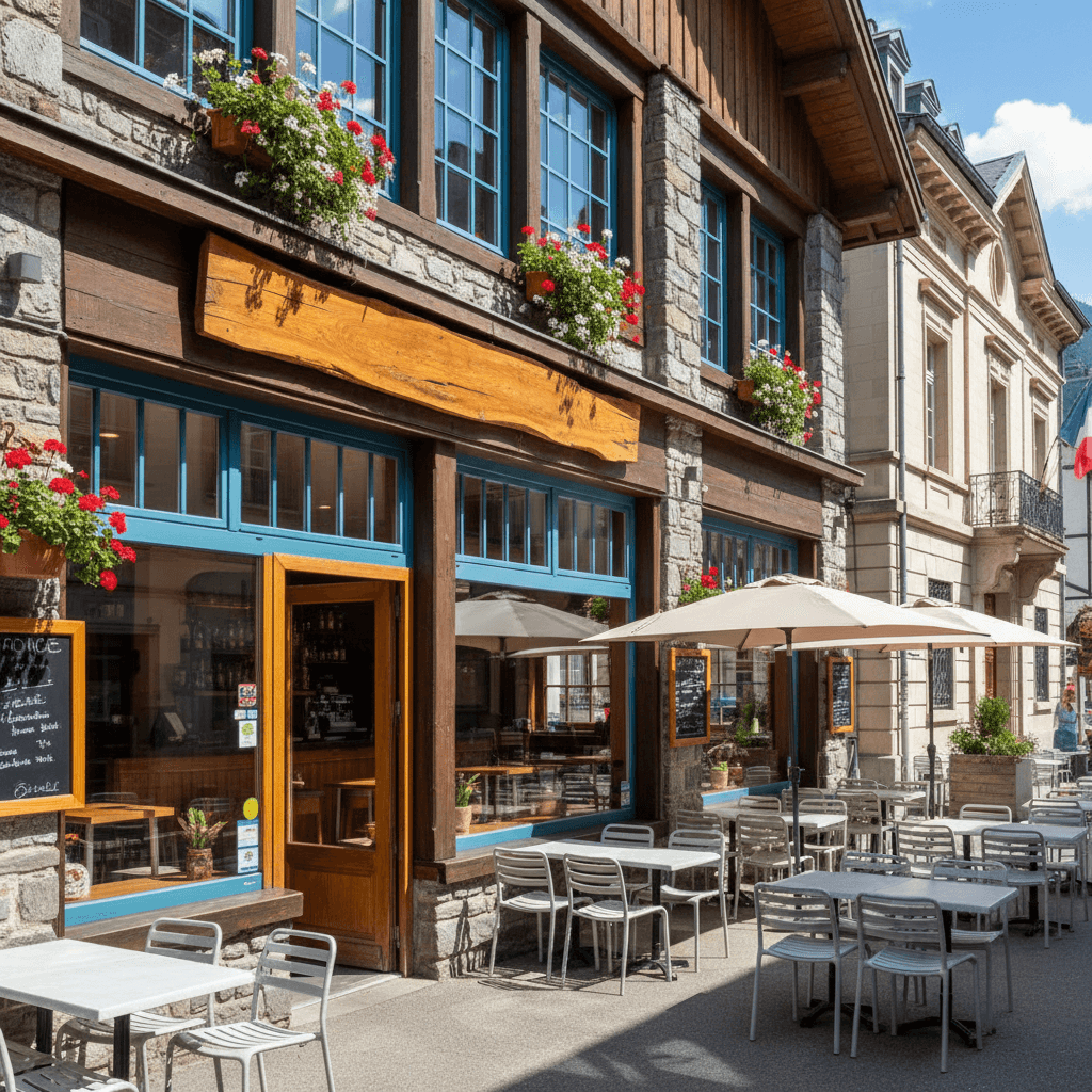 Snack 80m² à Modane : terrasse - licence IV - Image 1