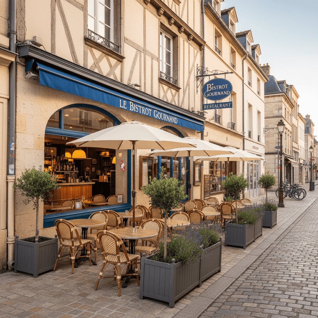Restaurant à Rennes : terrasse - licence IV