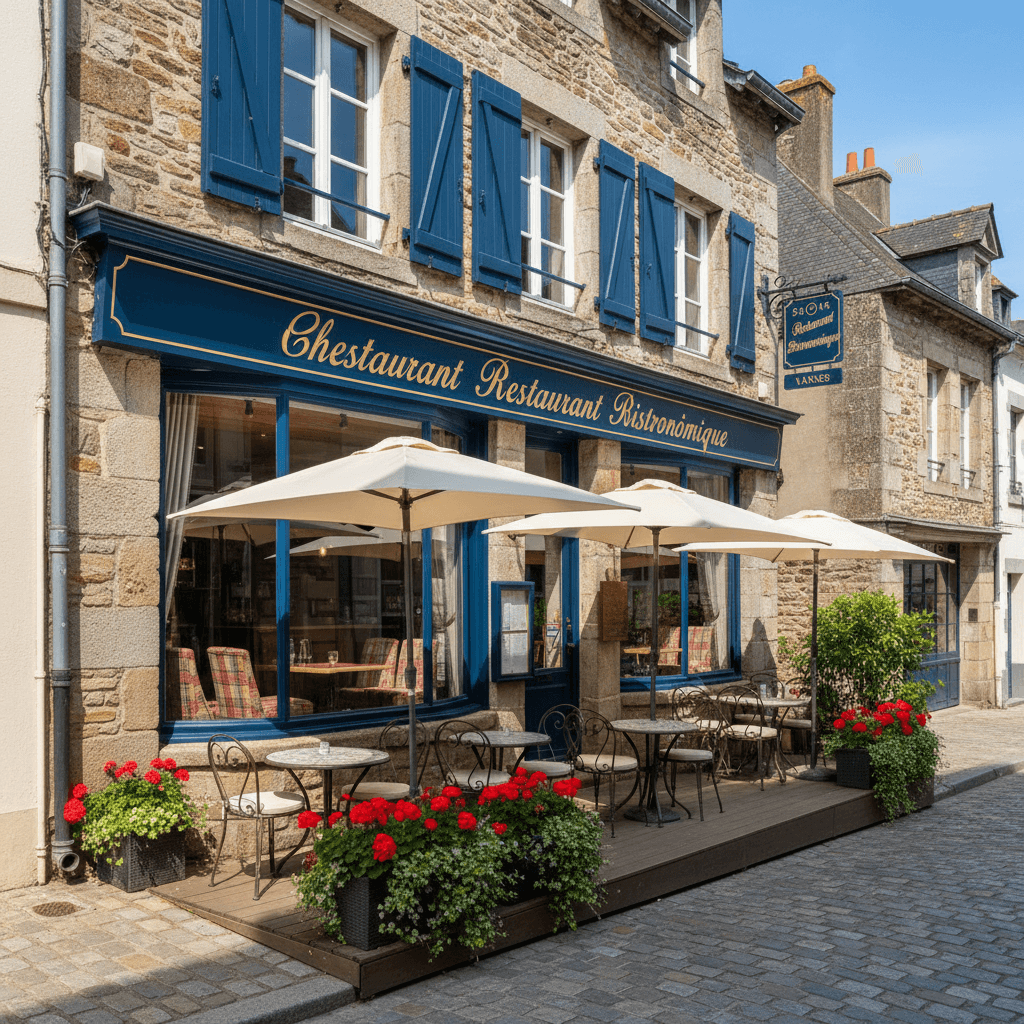 Restaurant à Vannes : terrasse - licence IV - Image 1