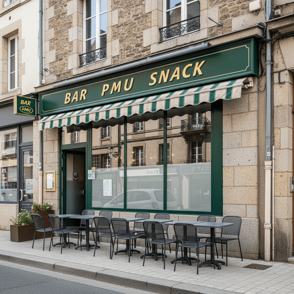 Snack à Nantes : terrasse - licence IV