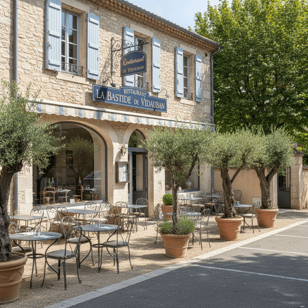 Restaurant 500m² à Vidauban : terrasse - extraction - Image 1