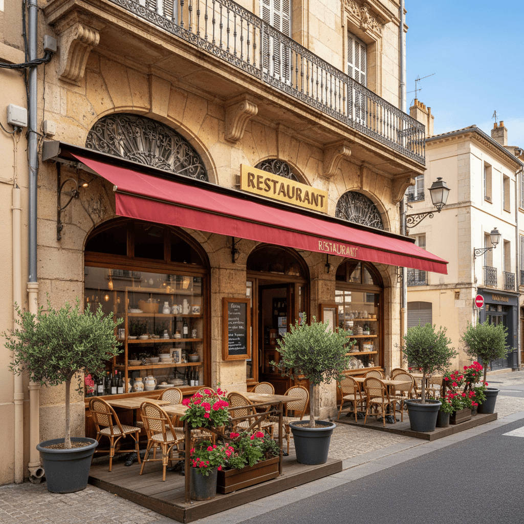 Restaurant à Perpignan : terrasse - licence IV - Image 1