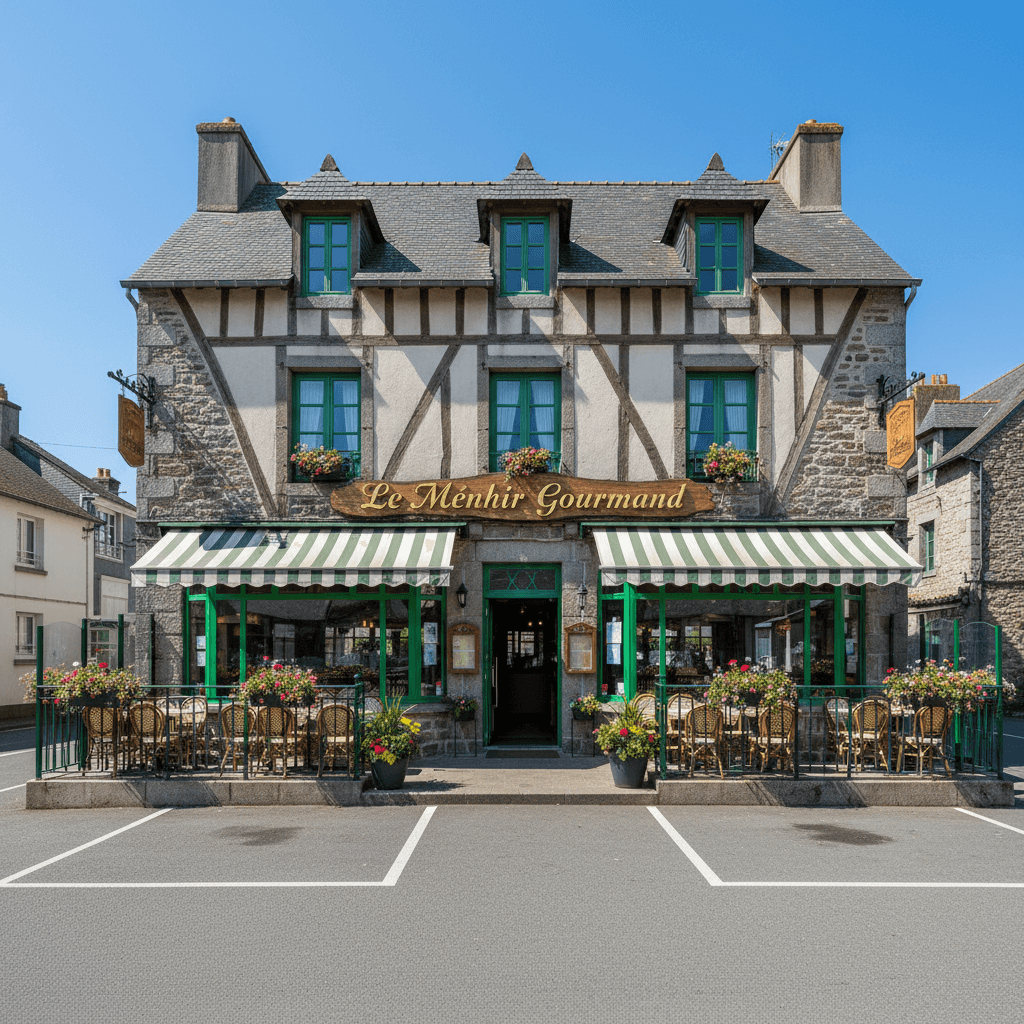 Restaurant 400m² à Quimper : terrasse - licence IV - Image 1