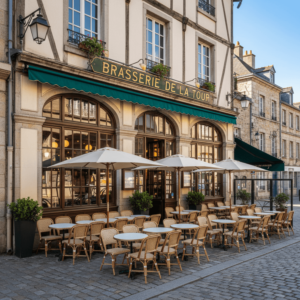 Bar-brasserie 470m² à Vannes : terrasse - licence IV - Image 1