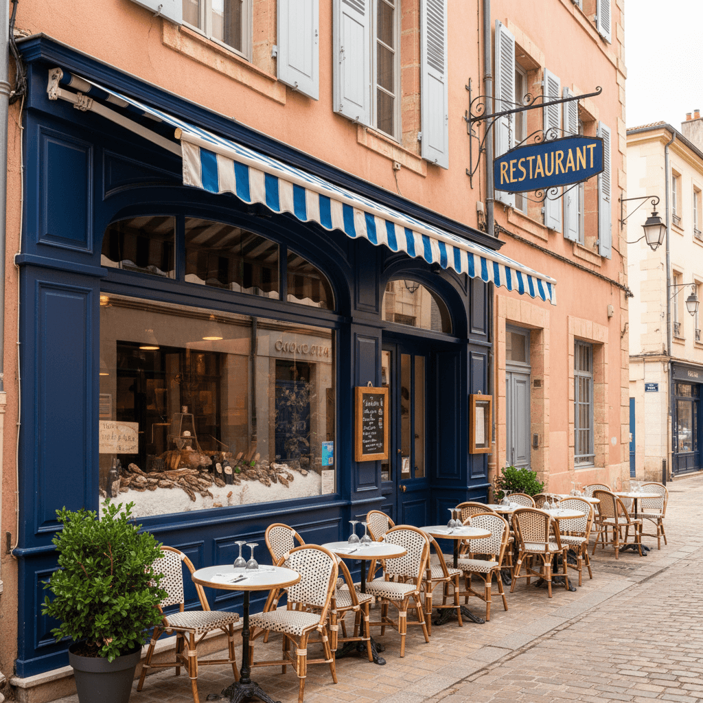 Restaurant 25m² à Toulouse : terrasse - extraction - Image 1