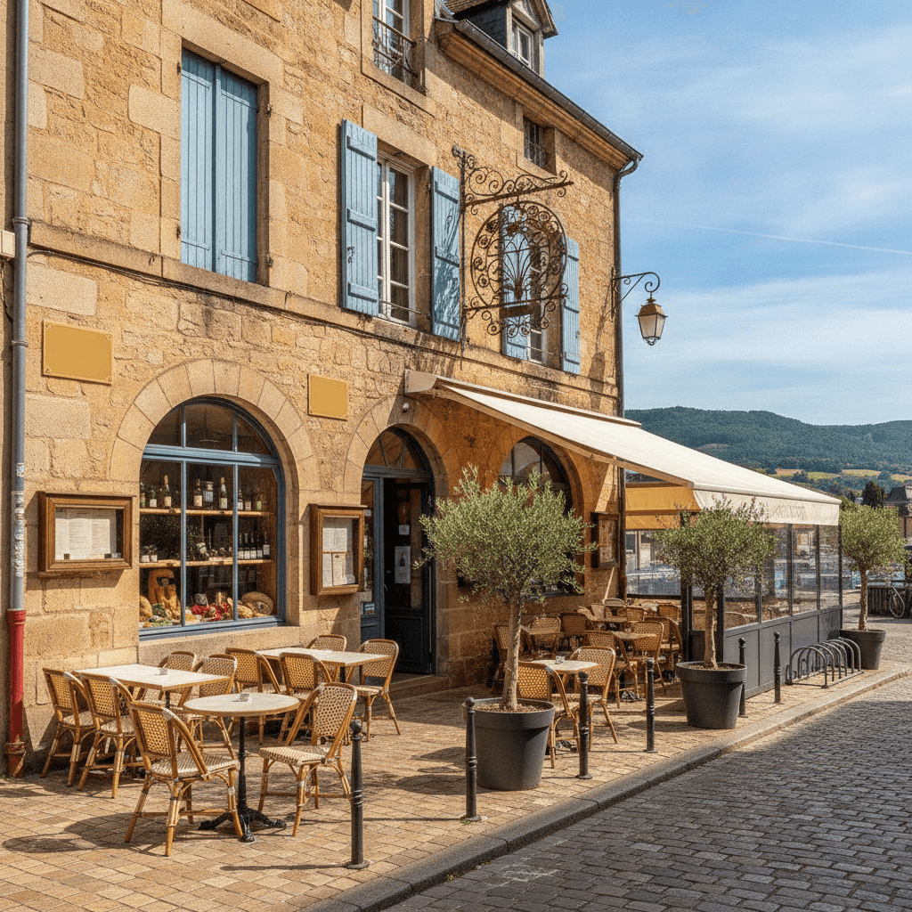 Restaurant à Clermont-Ferrand : terrasse - licence IV - Image 1