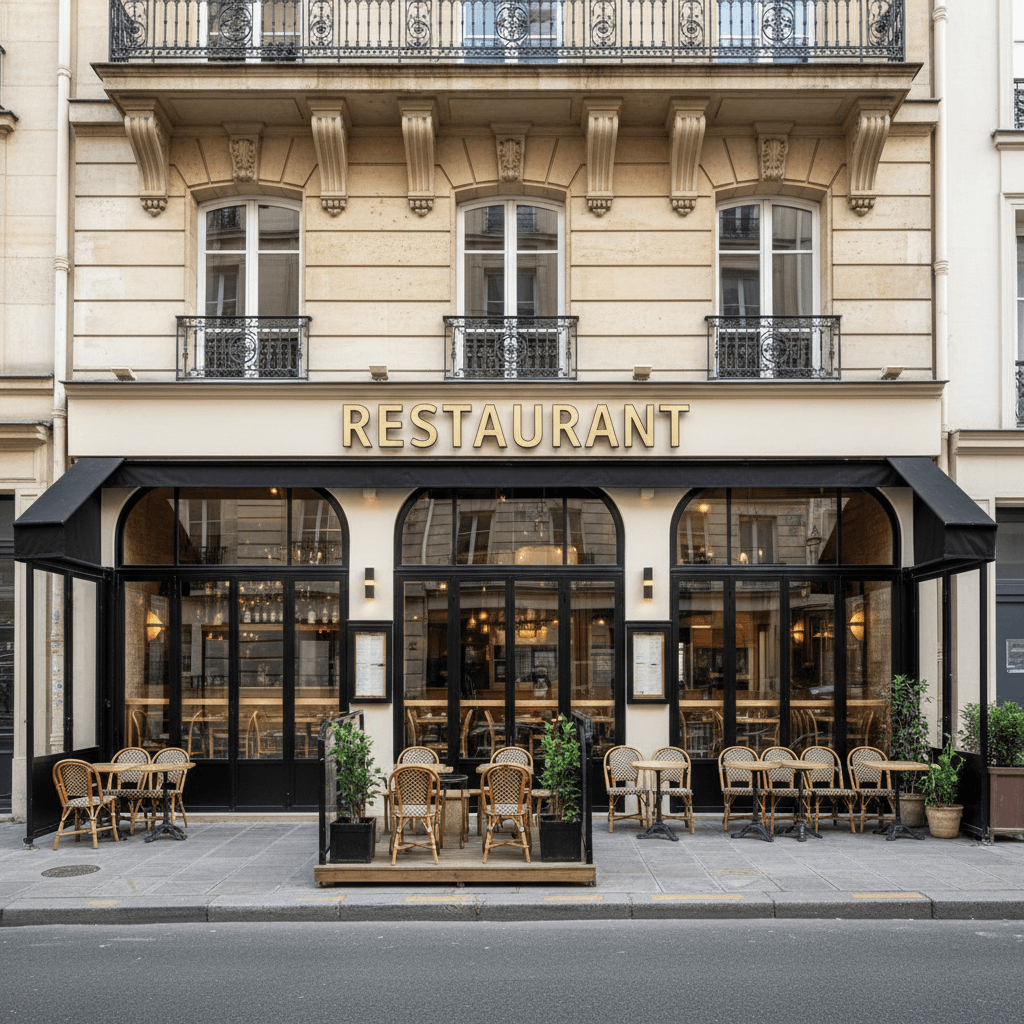Restaurant spacieux à Paris - 350 m² rénové - Image 1