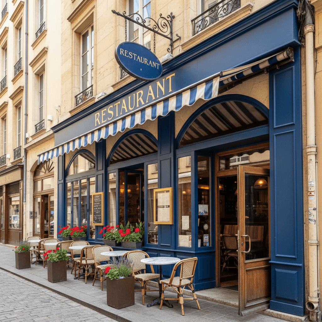 Restaurant 150m² à Lyon : terrasse - licence IV