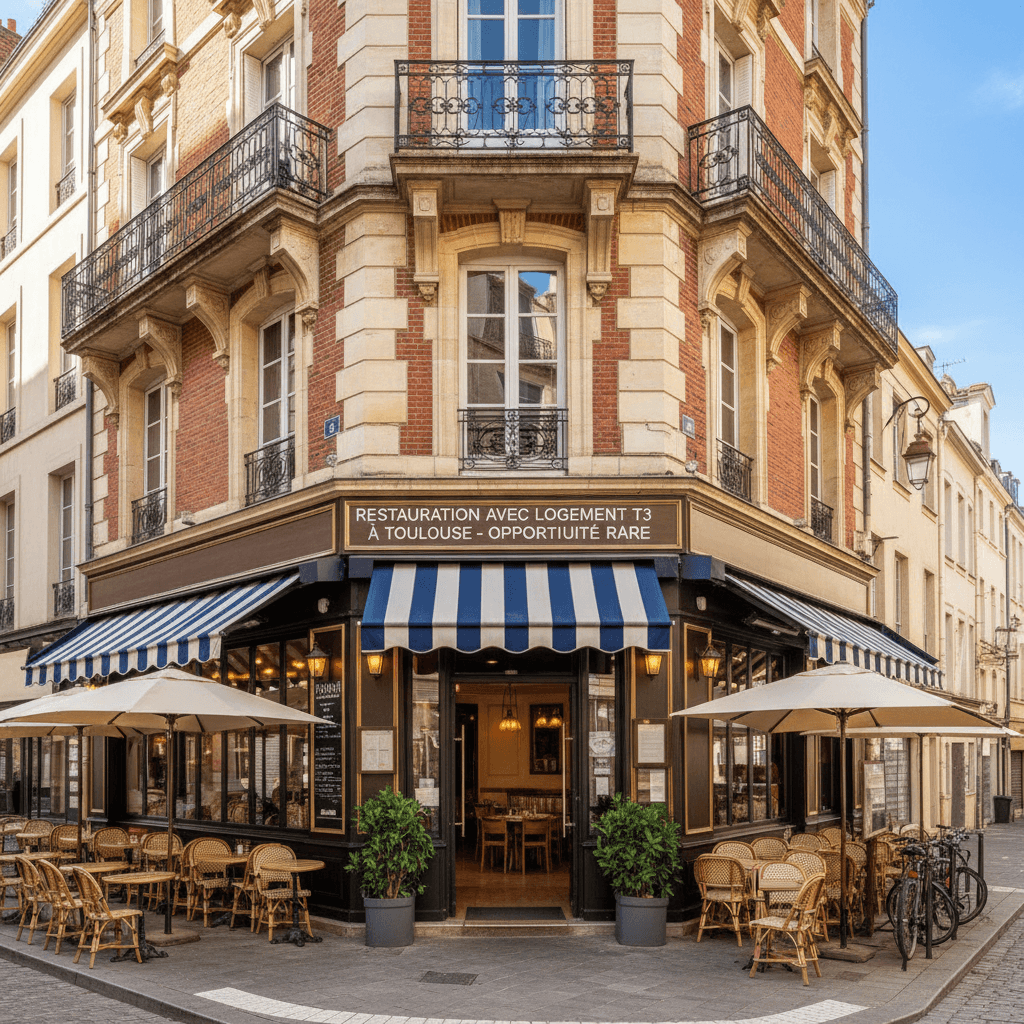 Restaurant à Toulouse : terrasse - licence IV - Image 1