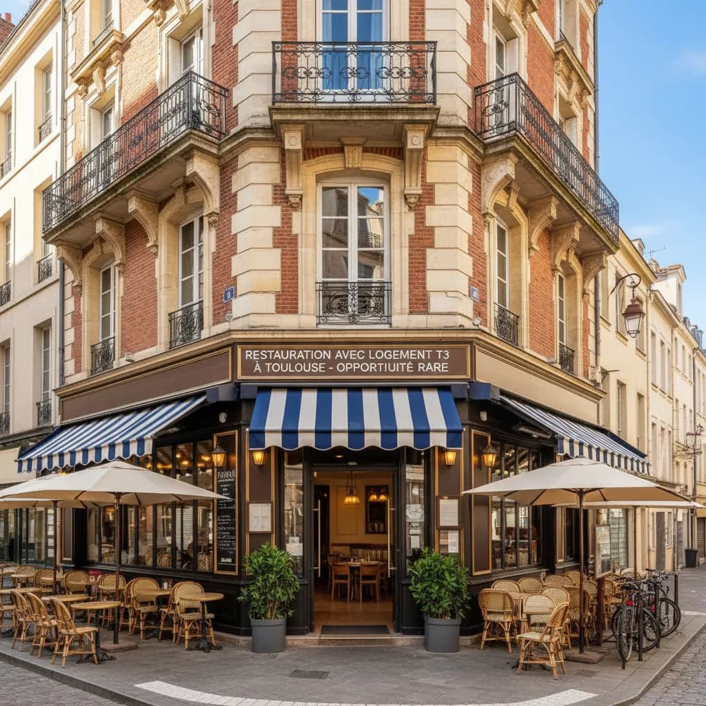 Restaurant à Toulouse : terrasse - licence IV - Image 1