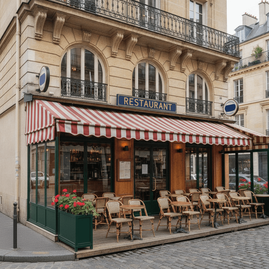 Restaurant 190 couverts à Paris : terrasse - licence IV en liquidation judiciaire