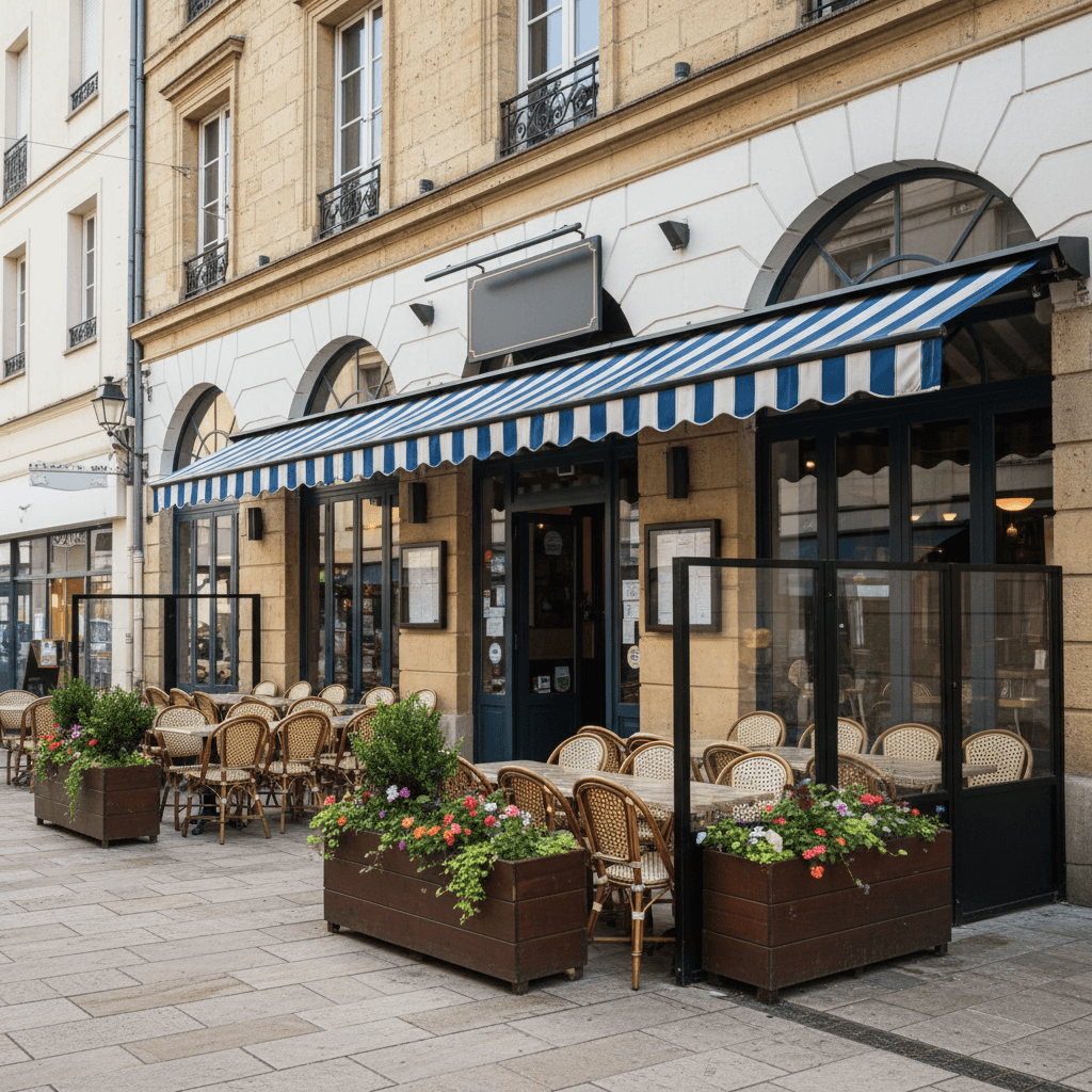 Bar-brasserie à Angers : terrasse - licence IV - Image 1