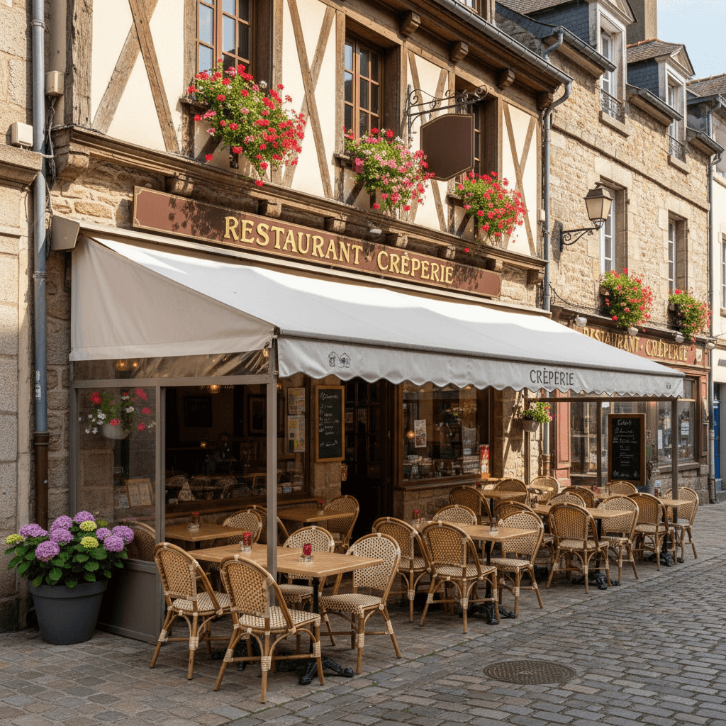 Restaurant à Vannes : terrasse - licence IV - Image 1