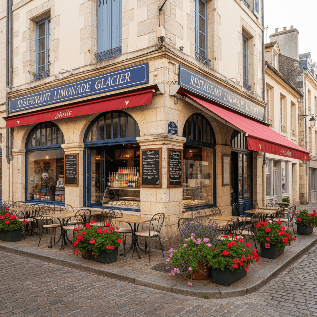 Restaurant à La Rochelle : terrasse - licence IV - Image 1
