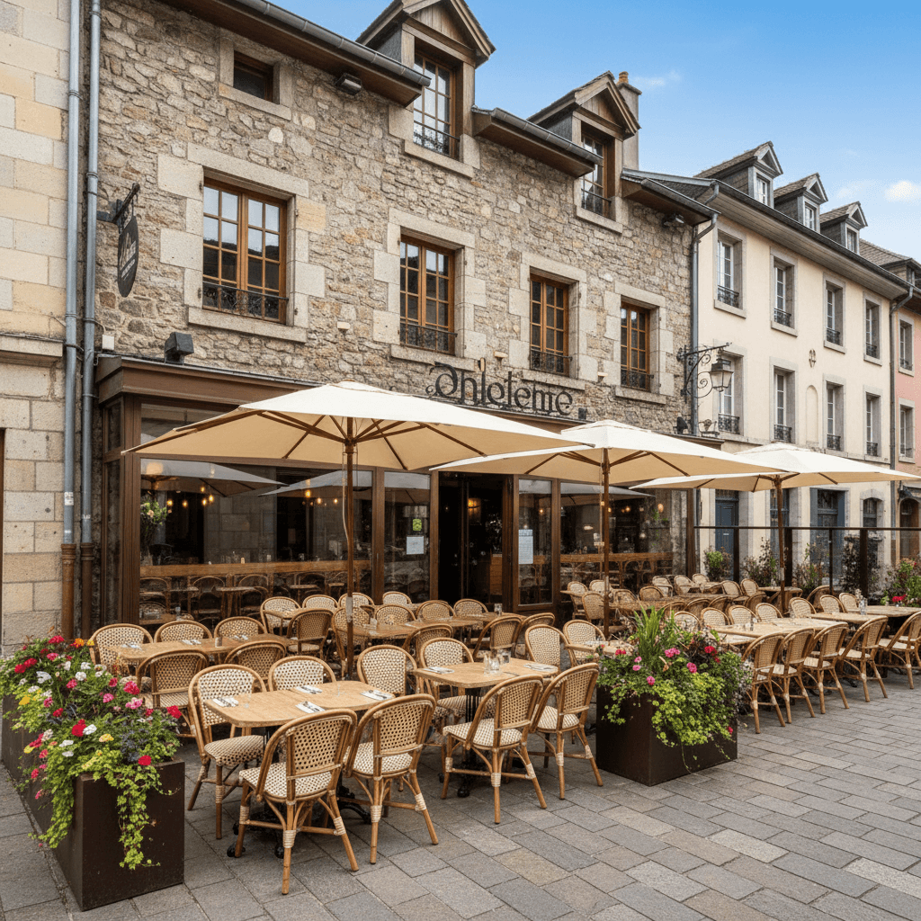 Restaurant à Annecy : terrasse - licence IV - Image 1