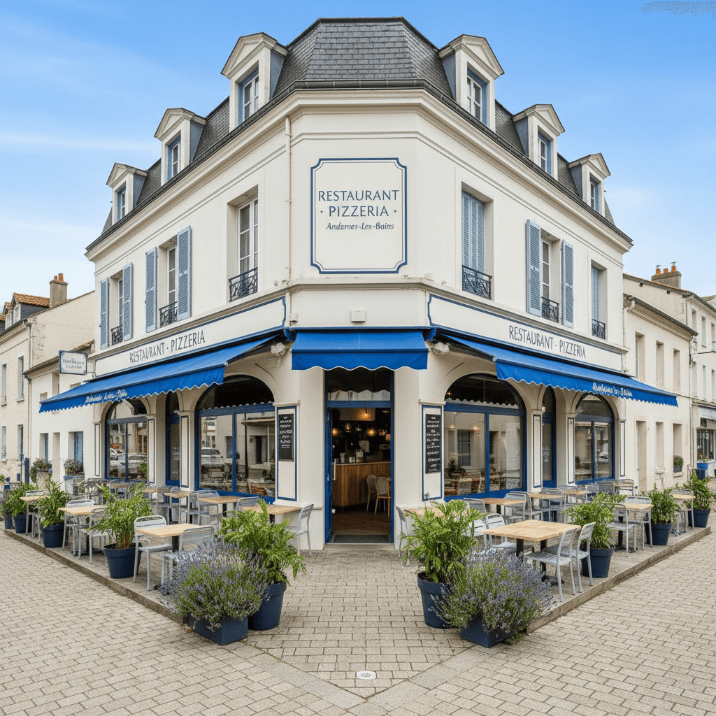 Restaurant 163m² à Andernos-Les-Bains : terrasse - licence IV - Image 1
