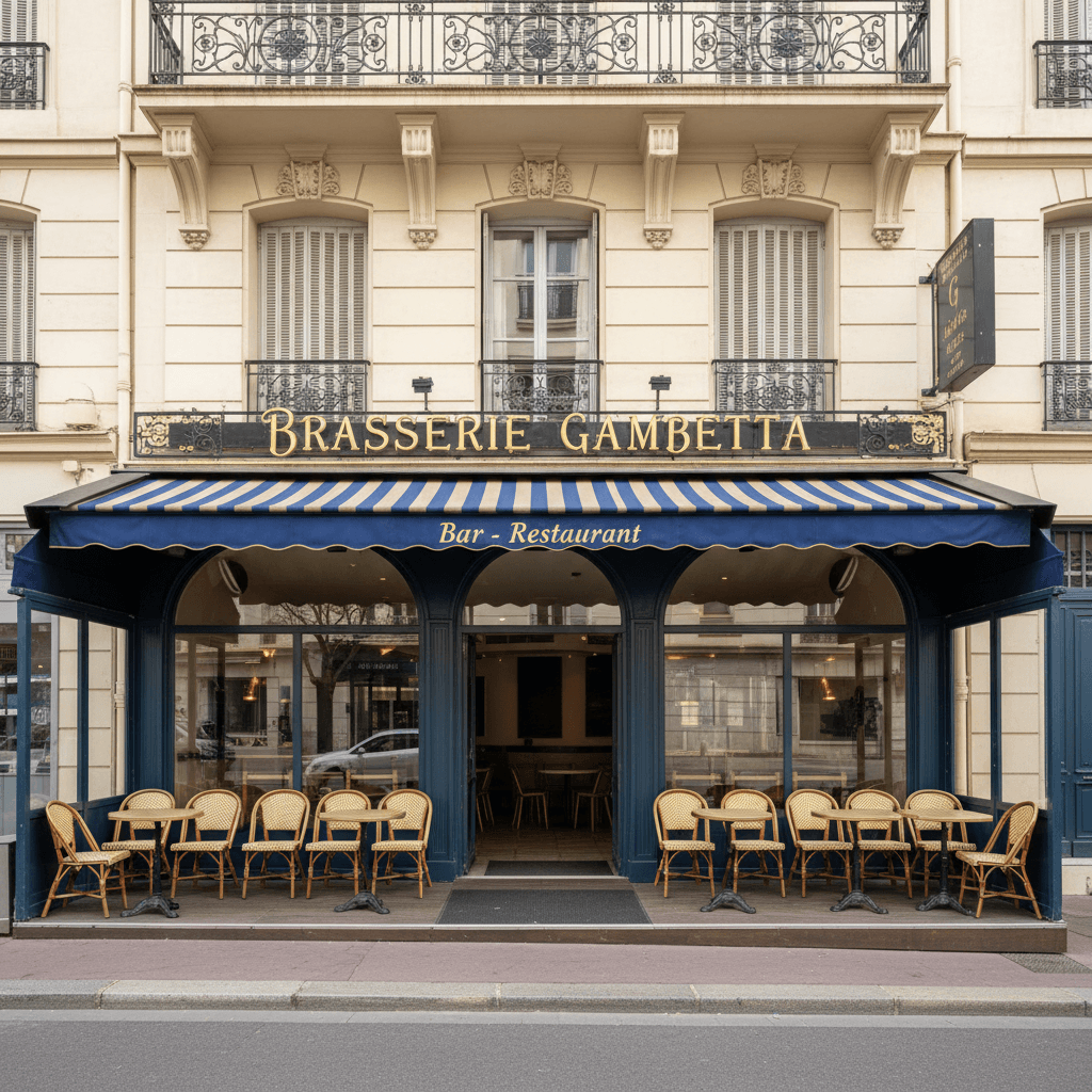 Bar-brasserie 115m² à Nice : terrasse - licence IV