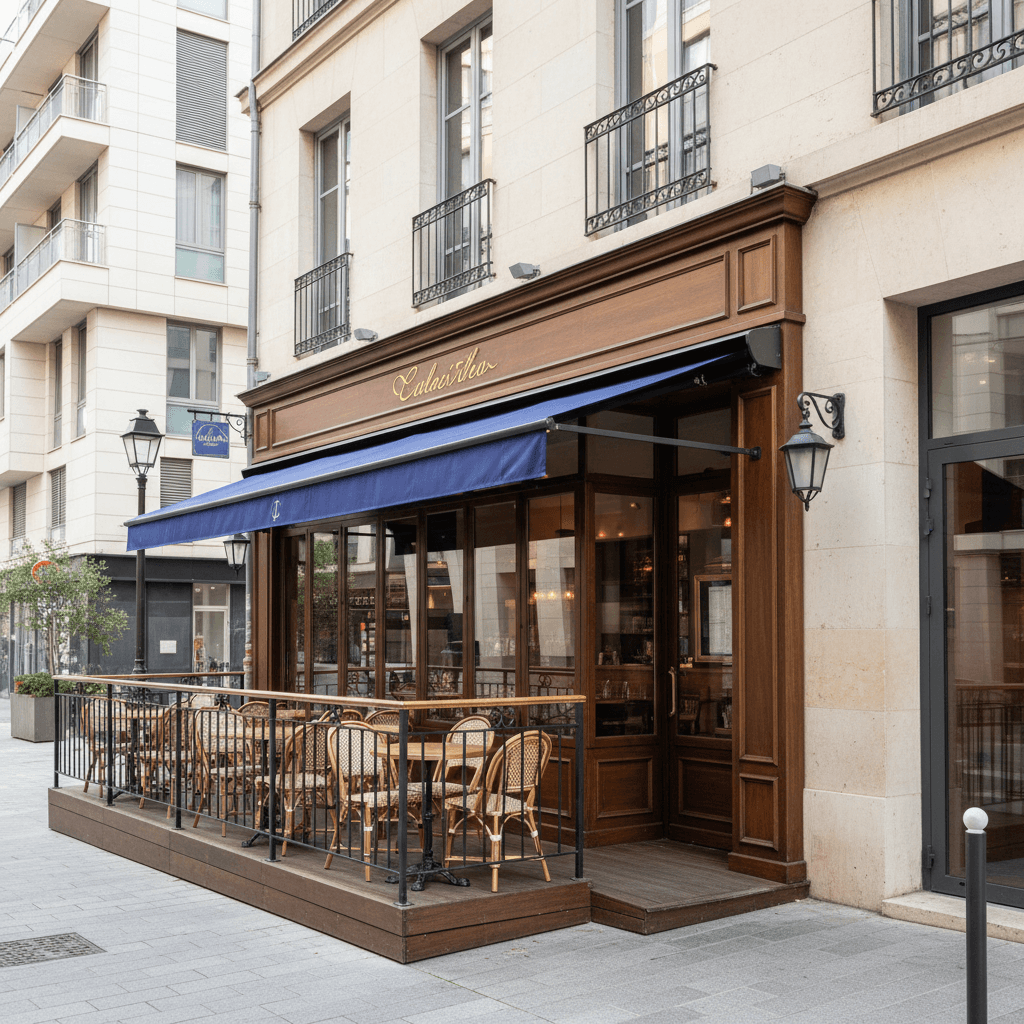 Restaurant 62m² à Lyon : extraction - Image 1