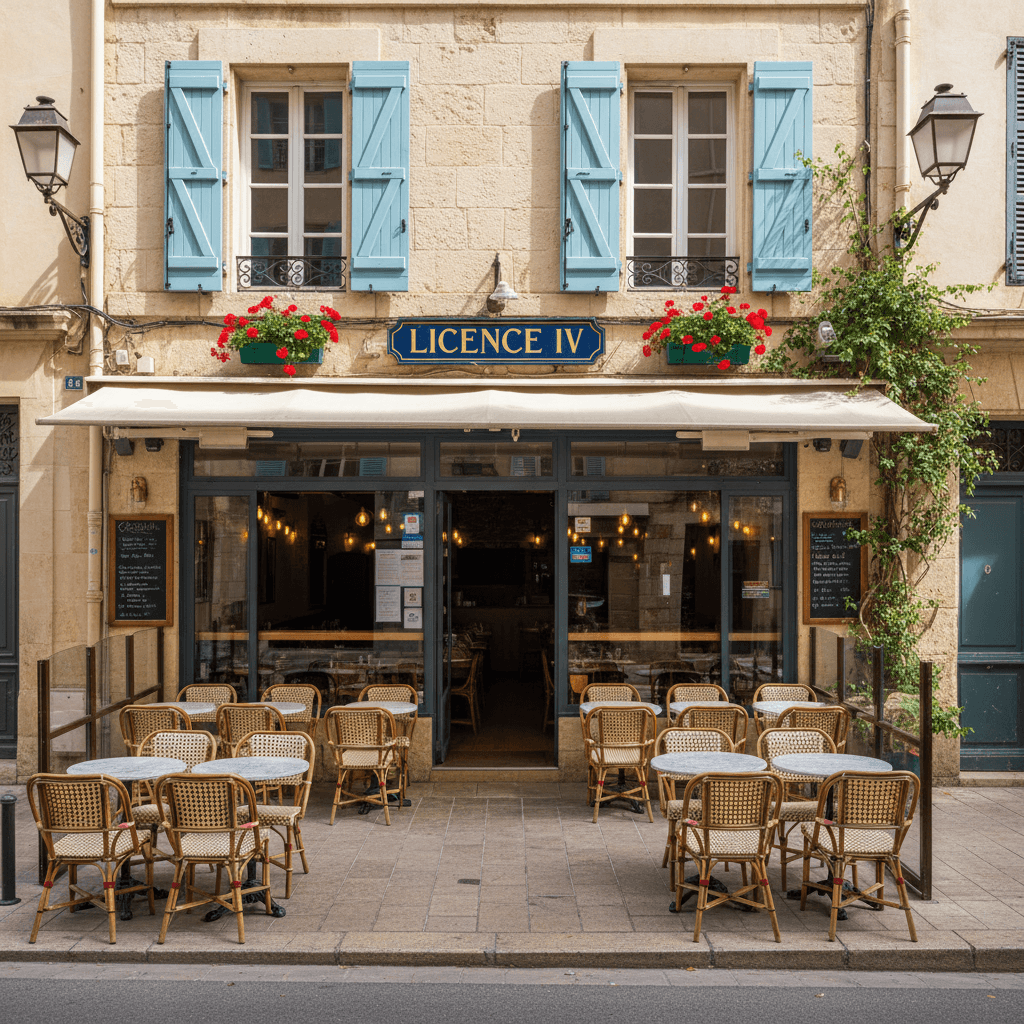 Restaurant à Marseille : terrasse - licence IV - Image 1
