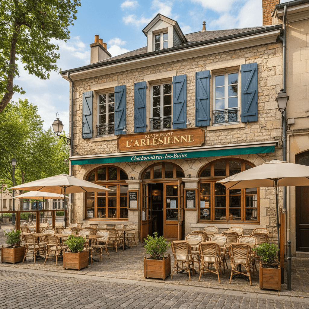 Restaurant 200m² à Charbonnières-Les-Bains : terrasse - licence IV - Image 1